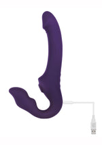Vibrador de silicona recargable con control remoto 2 Become 1