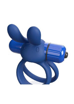 Anillo vibrador para pene de silicona recargable Ohare XL de 4 t