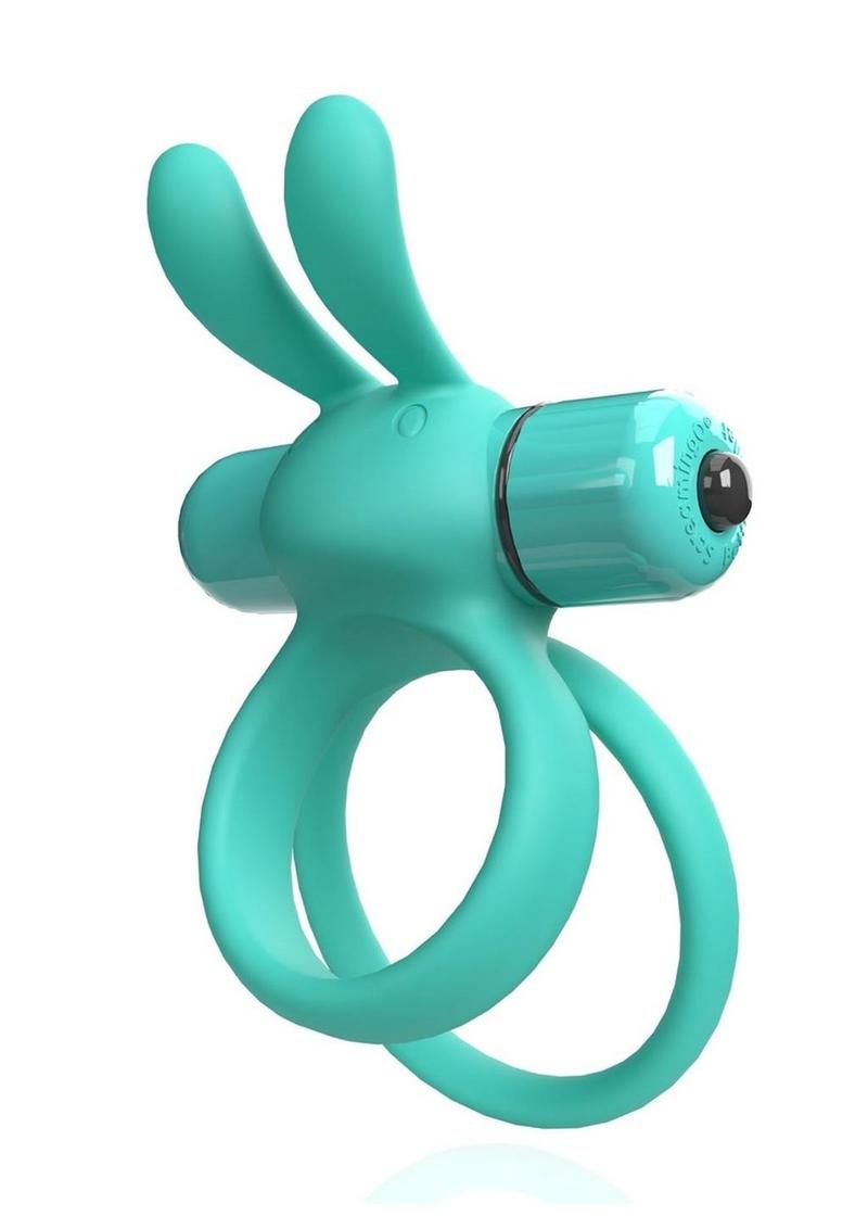 4t Ohare XL Rechargeable Silicone Rabbit Vibrating Cock Ring