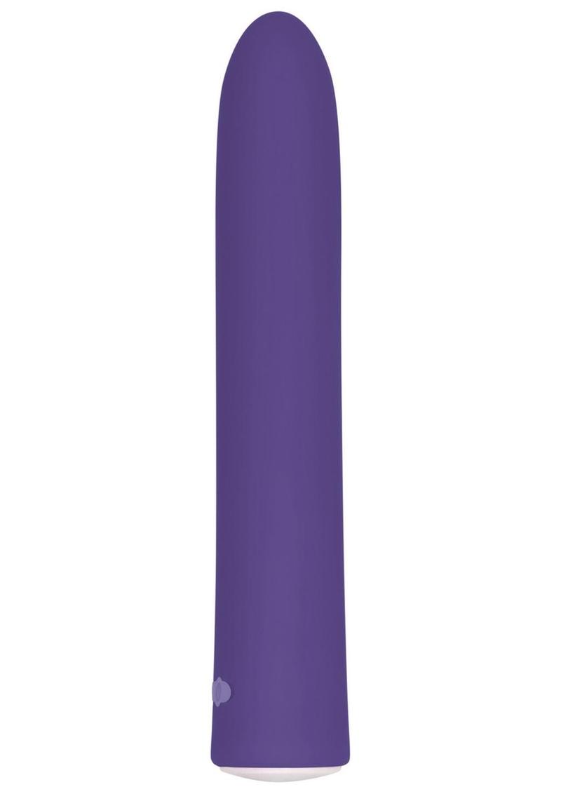 Vibrador delgado recargable con 7 funciones