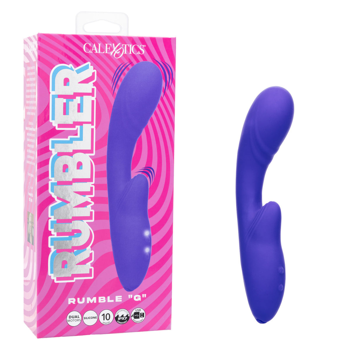 Rumbler Rumble G Rechargeable Silicone Dual Vibrator
