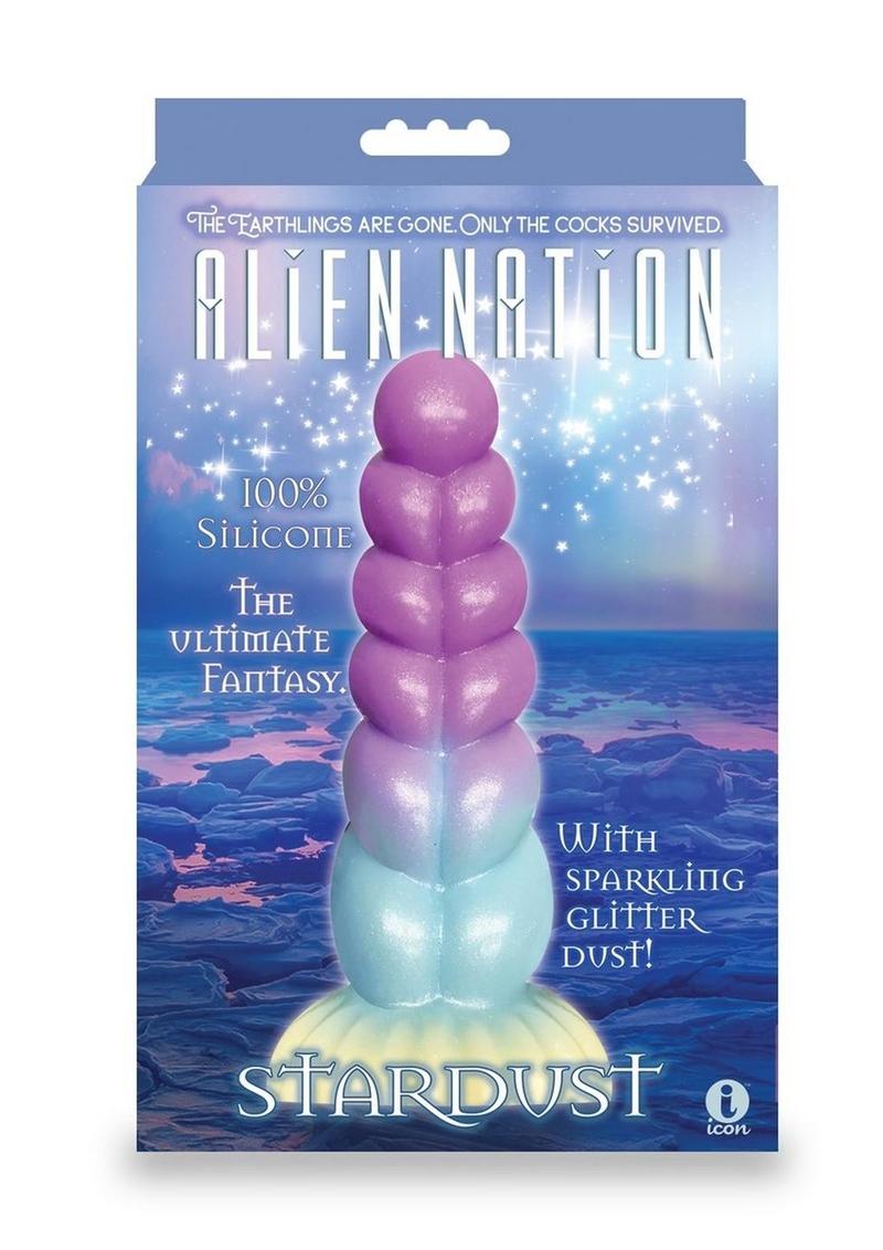 Alien Nation Stardust Silicone Creature Dildo - Multicolor