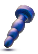 Plug anal de silicona recargable Anal Adventures Matrix Kinetic Plug con control remoto - Space Age