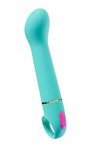 Aria Flirty AF Rechargeable Silicone Vibe - Teal