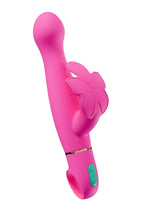 Aria Naughty AF Rechargeable Silicone Vibe - Plum/Purple