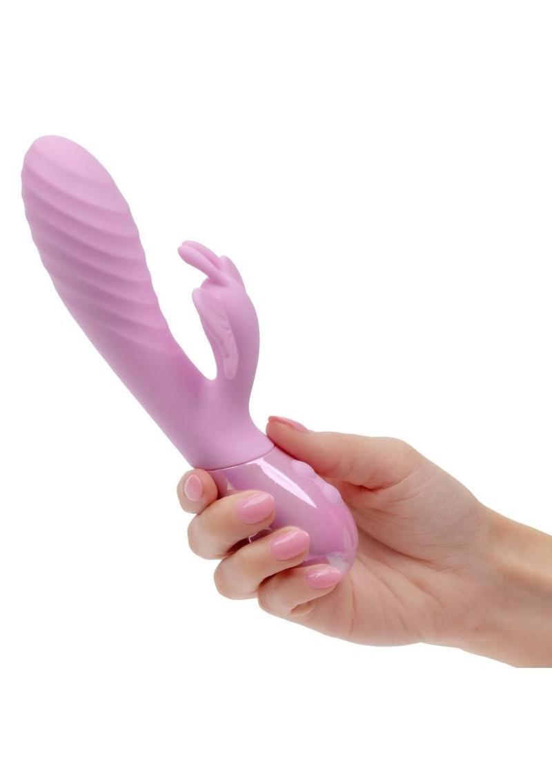 Aura Dual Flutter Rechargeable Silicone Rabbit Vibrator