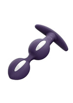 Estimulador anal de silicona B Balls - Oscuro