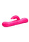 Bang! Come Hither Beaded Rechargeable Silicone Rabbit Vibrator - Pink