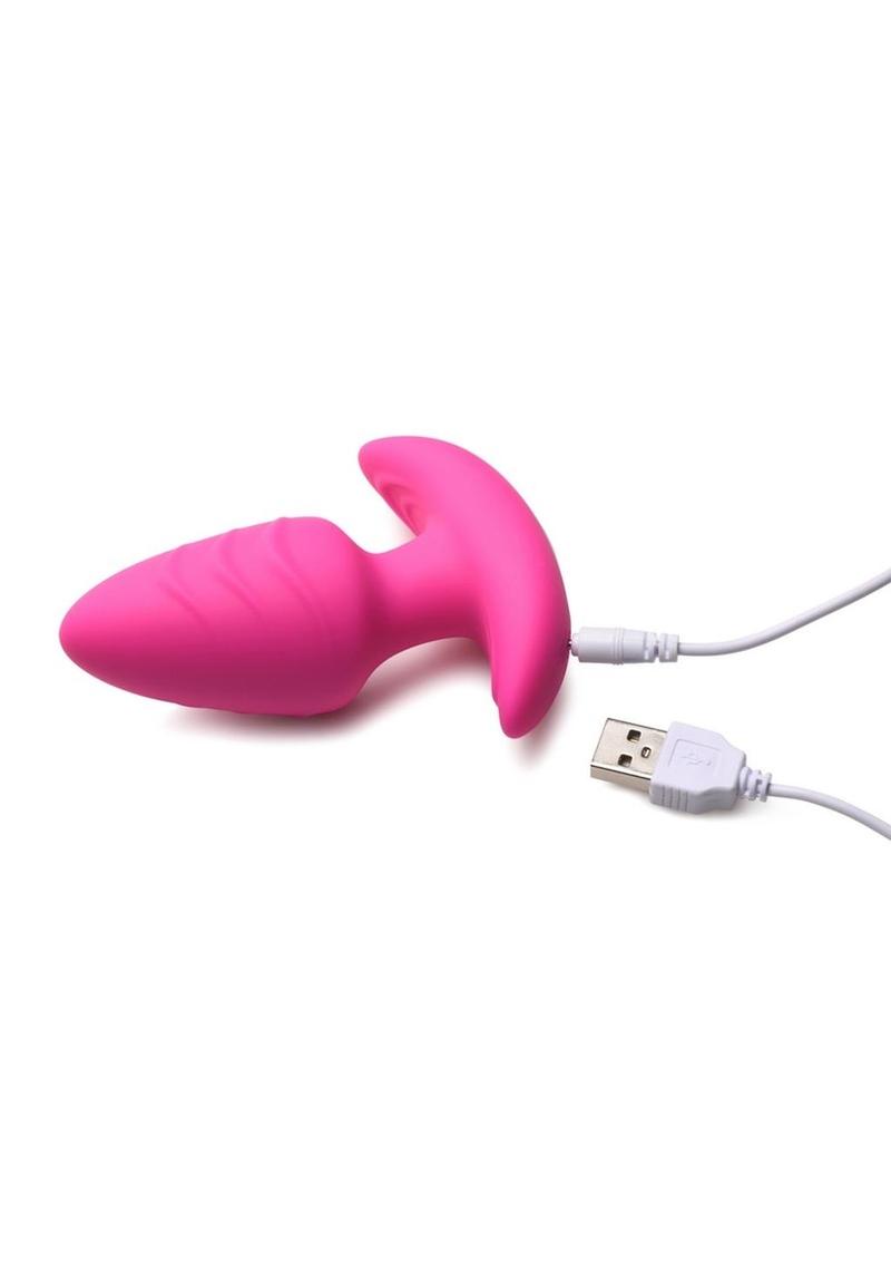 Plug vibrador giratorio Bang con control remoto Pnk