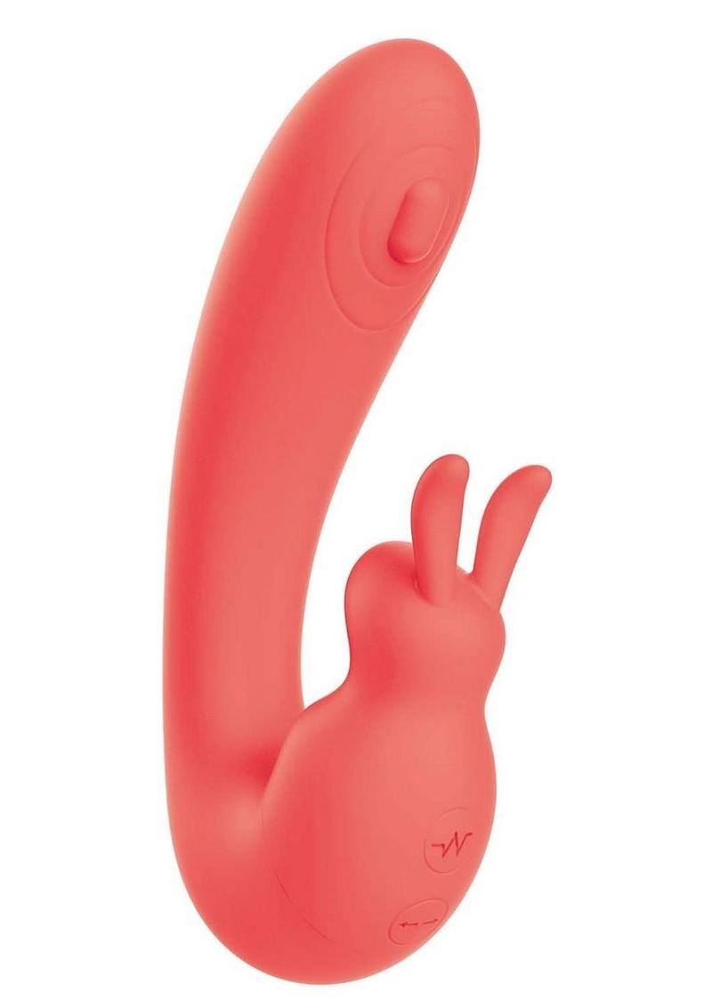 Vibrador de silicona recargable Blaze Bunny Thumper