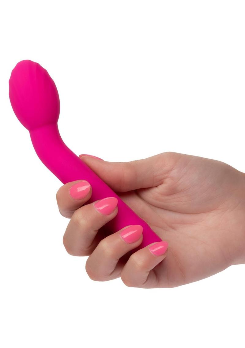 Mini vibrador de punto G recargable en silicona líquida Bliss Tulip