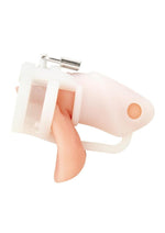 Jaula para pene de silicona Blue Line con divisor de testículos