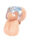 Blueline Small Dick Acrylic Mini Chastity Cage - Clear