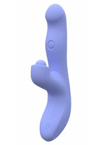 Vibrador de conejo recargable de silicona con pulsaciones Simone de Blush Collection