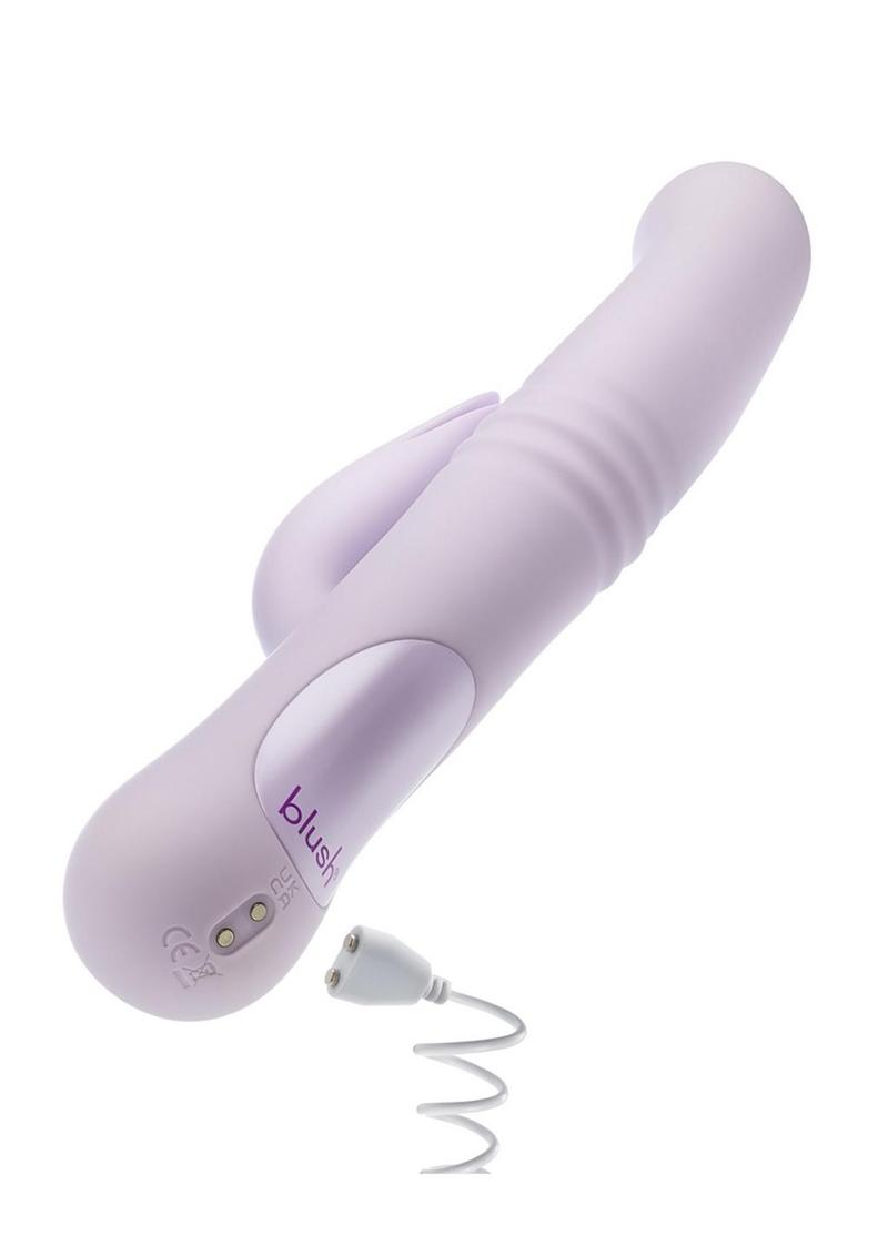 Blush Rylee Rechargeable Silicone Rabbit Vibrator