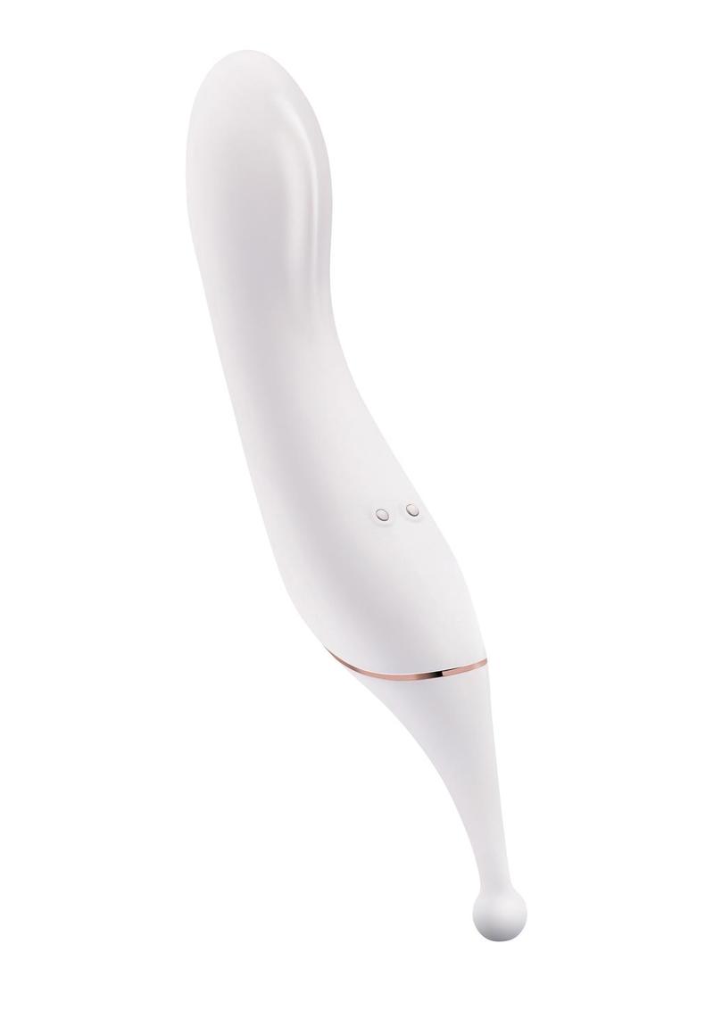 Vibrador de silicona Bodywand Dual Stim Vario