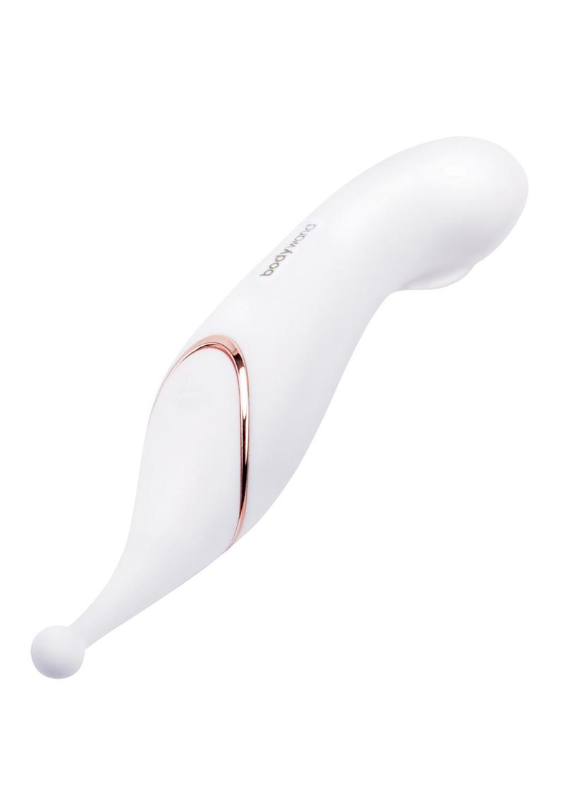 Vibrador de silicona Bodywand Dual Stim Vario