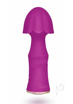 Bodywand Socialite Pacha Rechargeable Silicone Wand - Gold/Purple