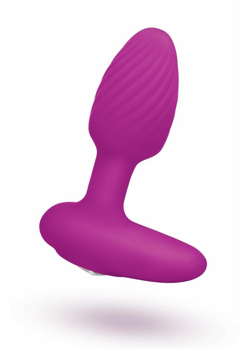 Vibrador de punto P de silicona recargable Bodywand Socialite Swag