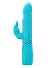 Bunny Hop Rechargeable Silicone Throbbing Rabbit Vibrator