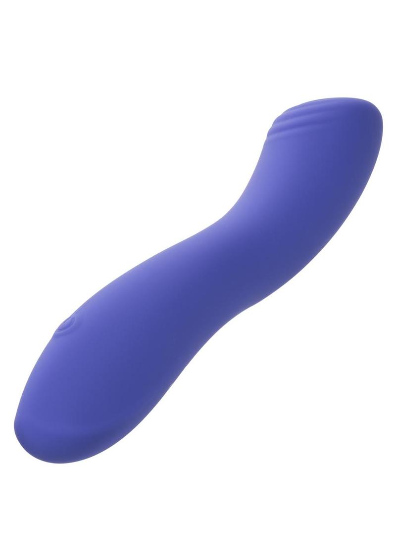 Vibrador de punto G con control remoto, recargable, de silicona, compatible con la aplicación Calexotics Connect Contoured G