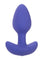 Calexotics Connect Tapered Probe Rechargeable Silicone App Compatible Anal Vibrator - Purple