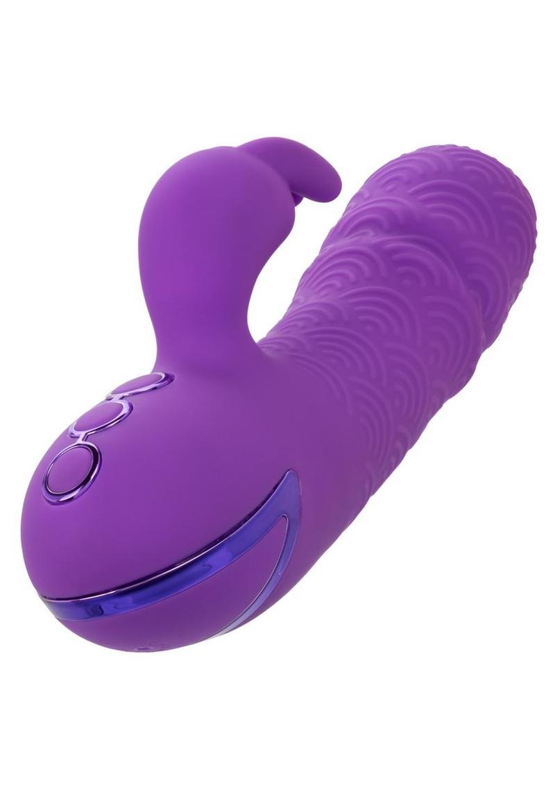 Vibrador doble de silicona recargable Marvel de Manhattan Beach de California Dreaming