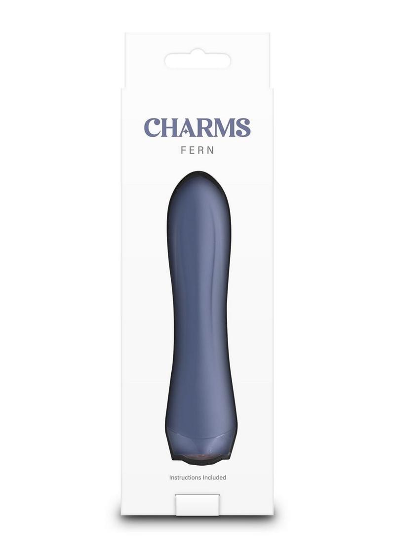 Mini vibrador de silicona recargable Charms Fern