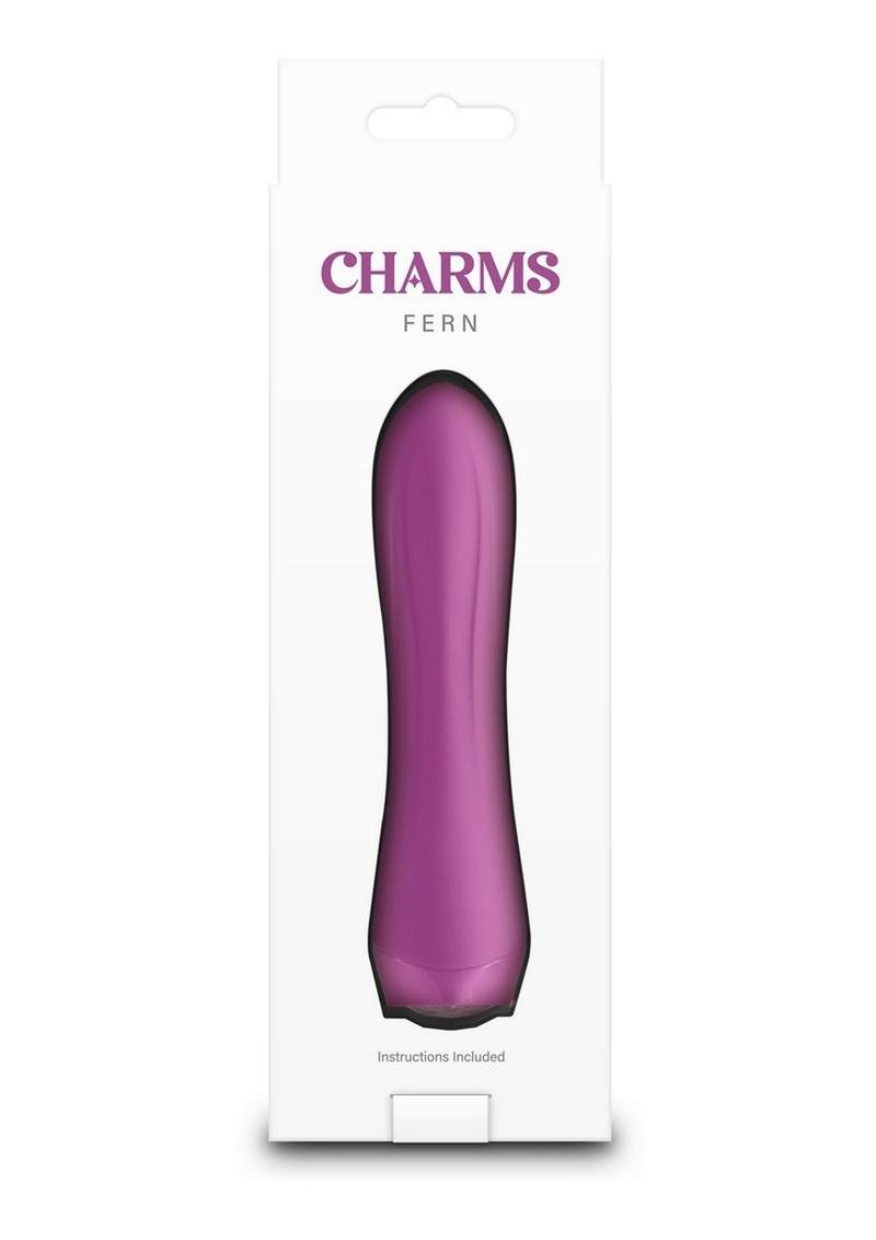 Mini vibrador de silicona recargable Charms Fern