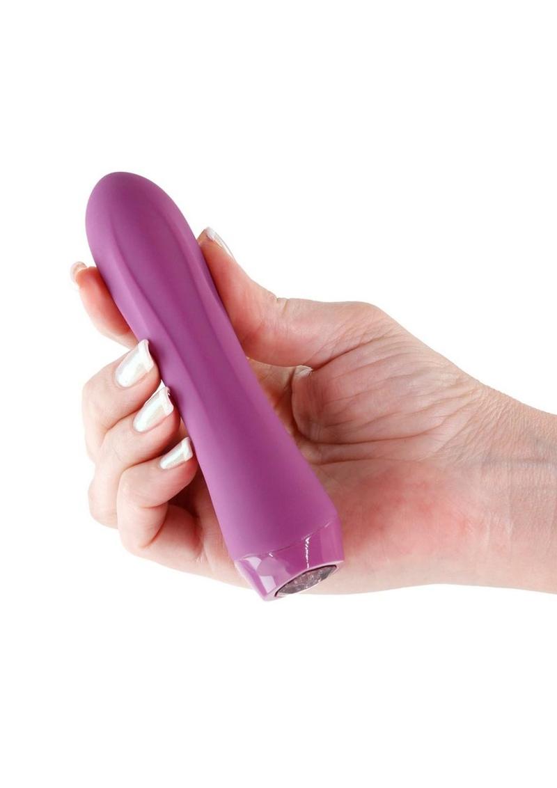 Mini vibrador de silicona recargable Charms Fern