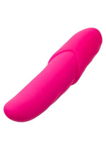 Vibrador de silicona recargable con parpadeo giratorio Couture Collection