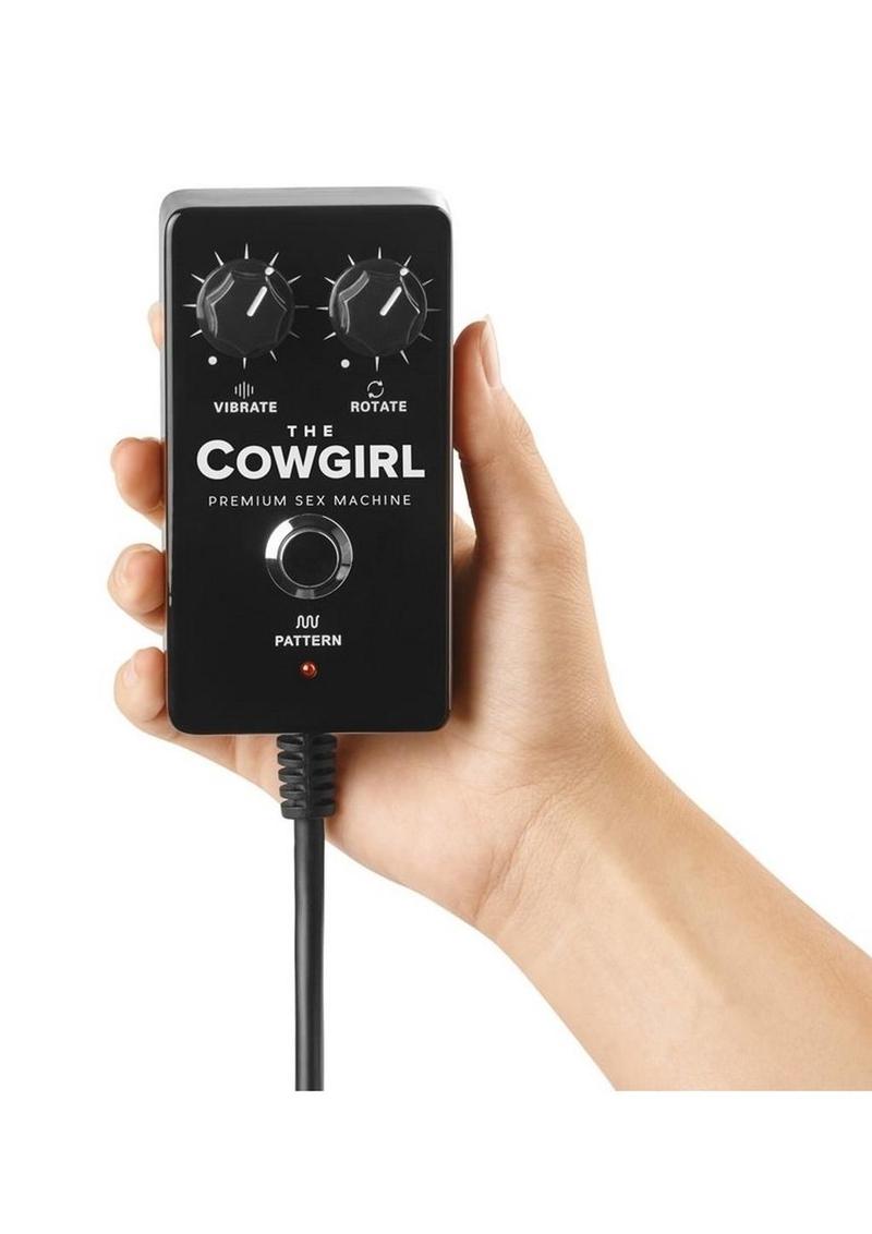 Máquina sexual de silicona de primera calidad Cowgirl