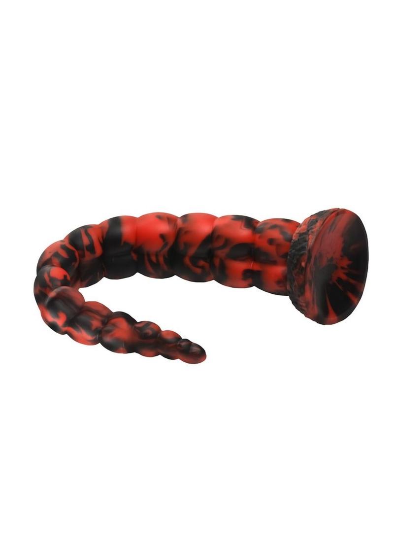 Creature Cock Stinger Silicone Dildo - Red