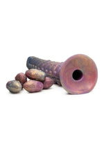 Consolador de silicona con forma de ovipositor y tentáculos de Creature Cocks Deep Invader