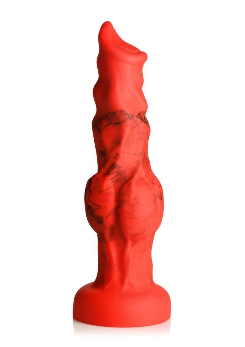 Creature Cocks Fire Hound Silicone Dildo