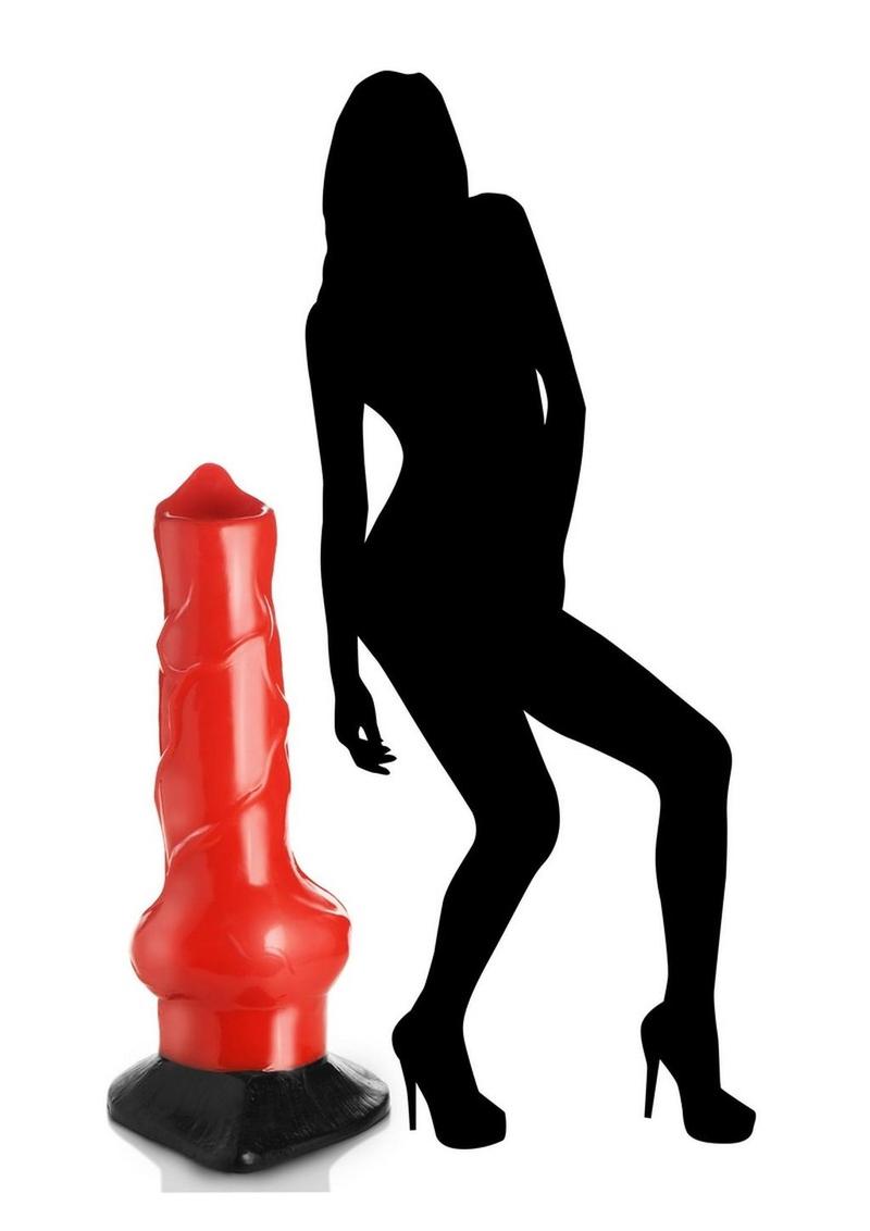 Creature Cocks Giant Hell Hound Canine Dildo