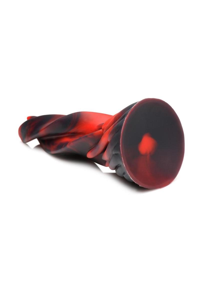 Creature Cocks Hell Kiss Twisted Tongues Silicone Dildo