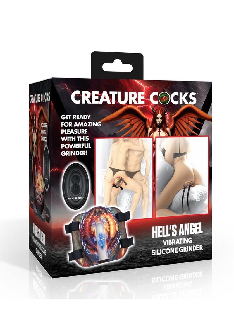 Creature Cocks Hell's Angel Rechargeable Silicone Vibrating Grinder