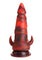 Creature Cocks Horny Devil Demon Silicone Dildo - Black/Red