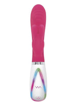 Disco Bunny Rechargeable Silicone Rabbit Vibrator with Dual Stimulation