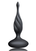 Descubre el vibrador anal de silicona recargable con control remoto