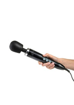 Masajeador corporal vibratorio enchufable de metal fundido a presión Doxy