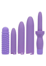 Dr. Laura Berman Rechargeable Dilators - Purple - Set Of 4