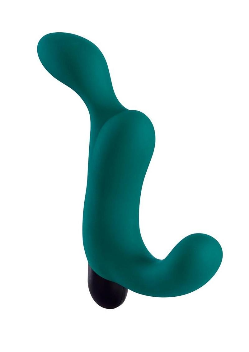 Tapón anal vibrador de silicona Duke para próstata - Deep Sea