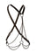 Euphoria Collection Multi Chain Harness - Black