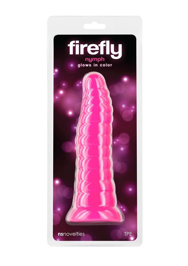 Firefly Nymph Glow In The Dark Dildo - Glow In The Dark/Pink