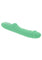 Full Throttle Rechargeable Silicone Warming Vibrator - Green