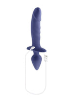 Vibrador dual de silicona recargable Gender X Dual Defender