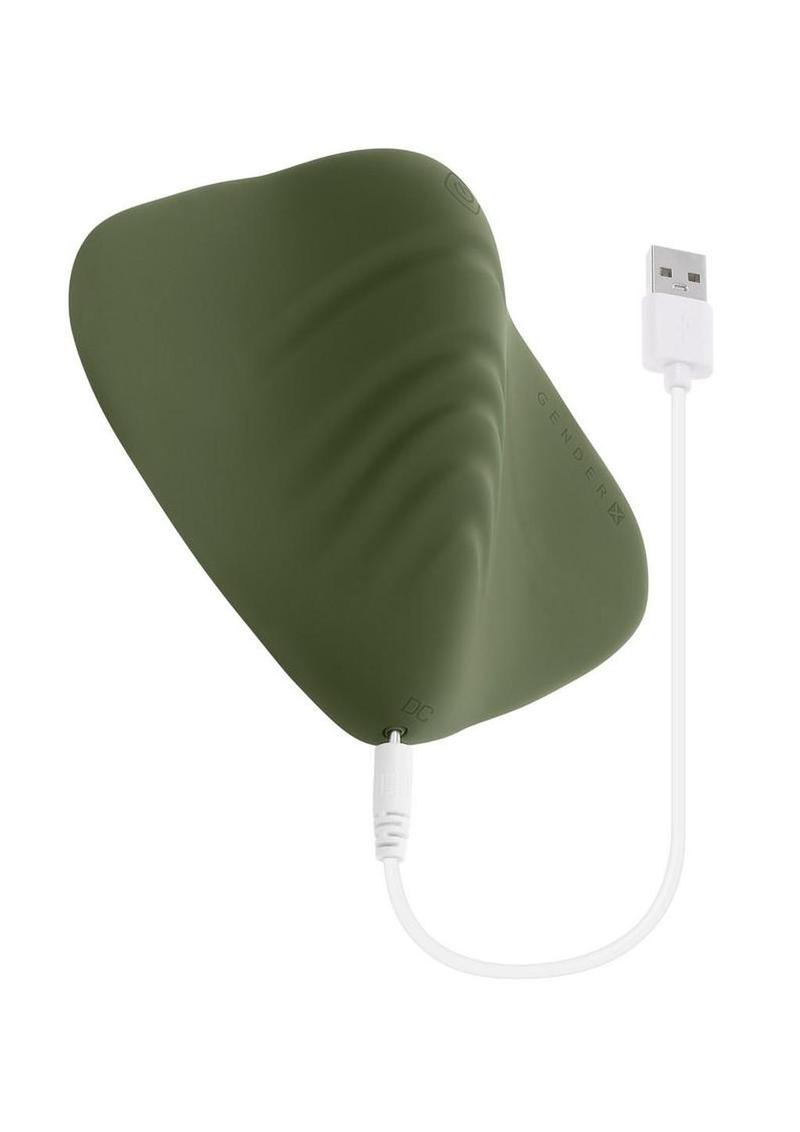 Estimulador de clítoris de silicona recargable Gender X Pleasure Pad