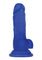 Gender X Semi Sweet Tart Color Changing Silicone Dildo - Blue/Purple